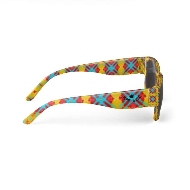 #116 JAXS N CROWN DESIGNER SUNGLASSES