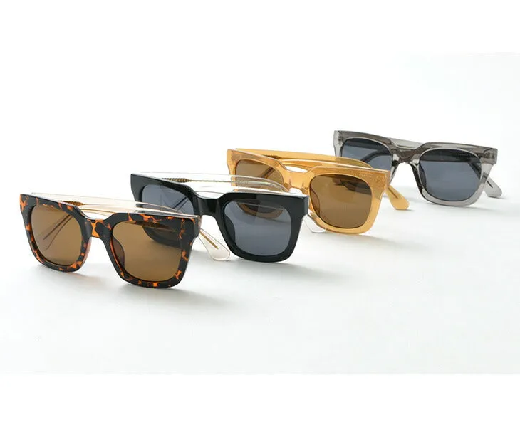 A.KJAERBEDE / NANCY wide frame sunglasses