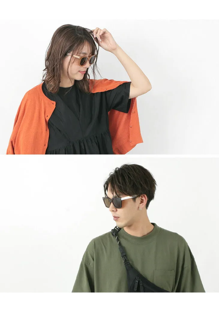 A.KJAERBEDE / NANCY wide frame sunglasses