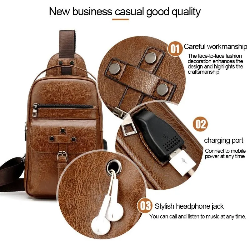 Backpack Waist Shoulder bag compatible with Ebook, Tablet and for Huawei P Smart Z (2019) - Black