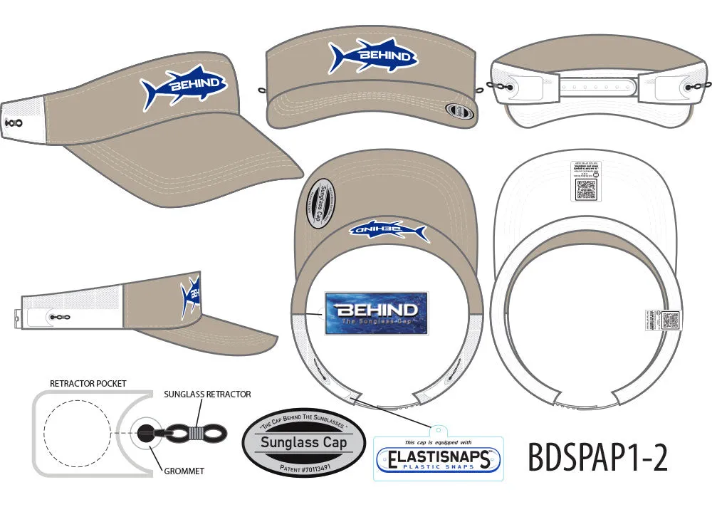 BDSPAP1-2 (KHAKI / WHITE MESH)