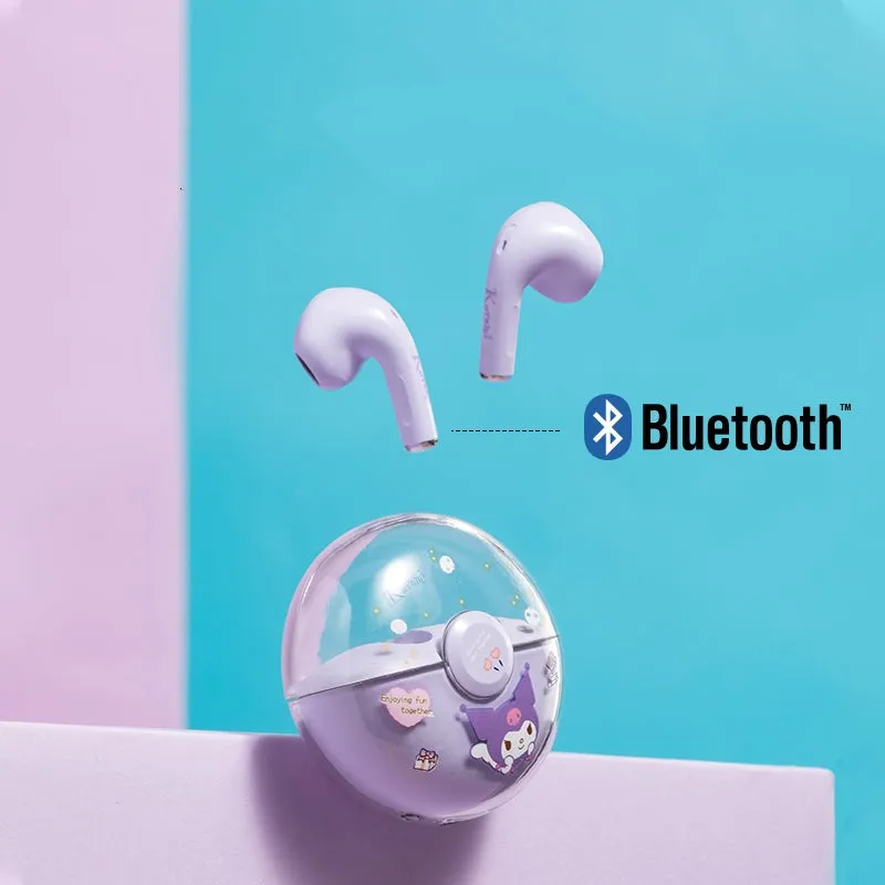 Cute Kuromi Cinnamoroll TWS Bluetooth Headphones