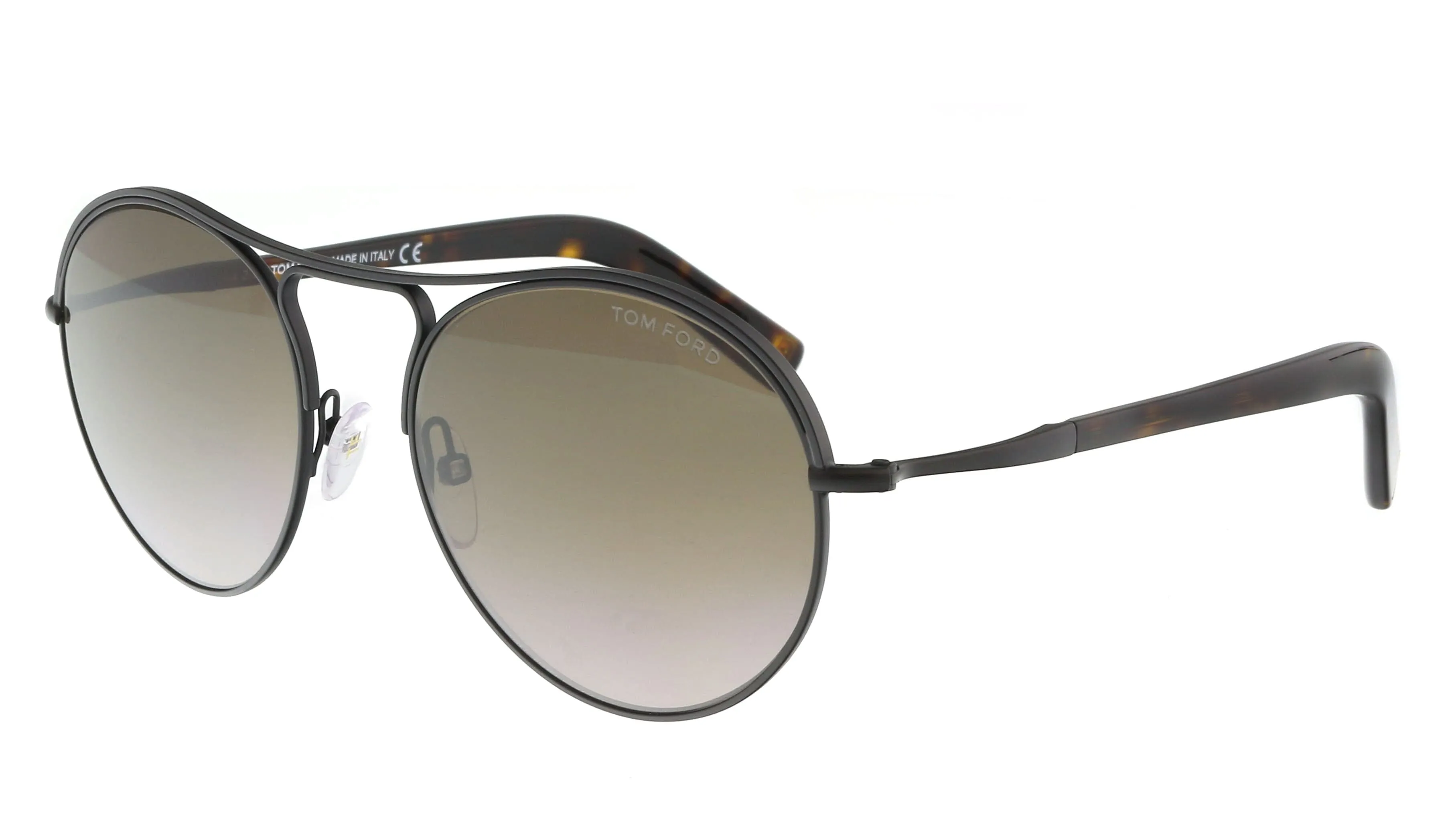 Damaged/ Store Return Tom Ford FT0449 05K Jessie Black Aviator Sunglasses