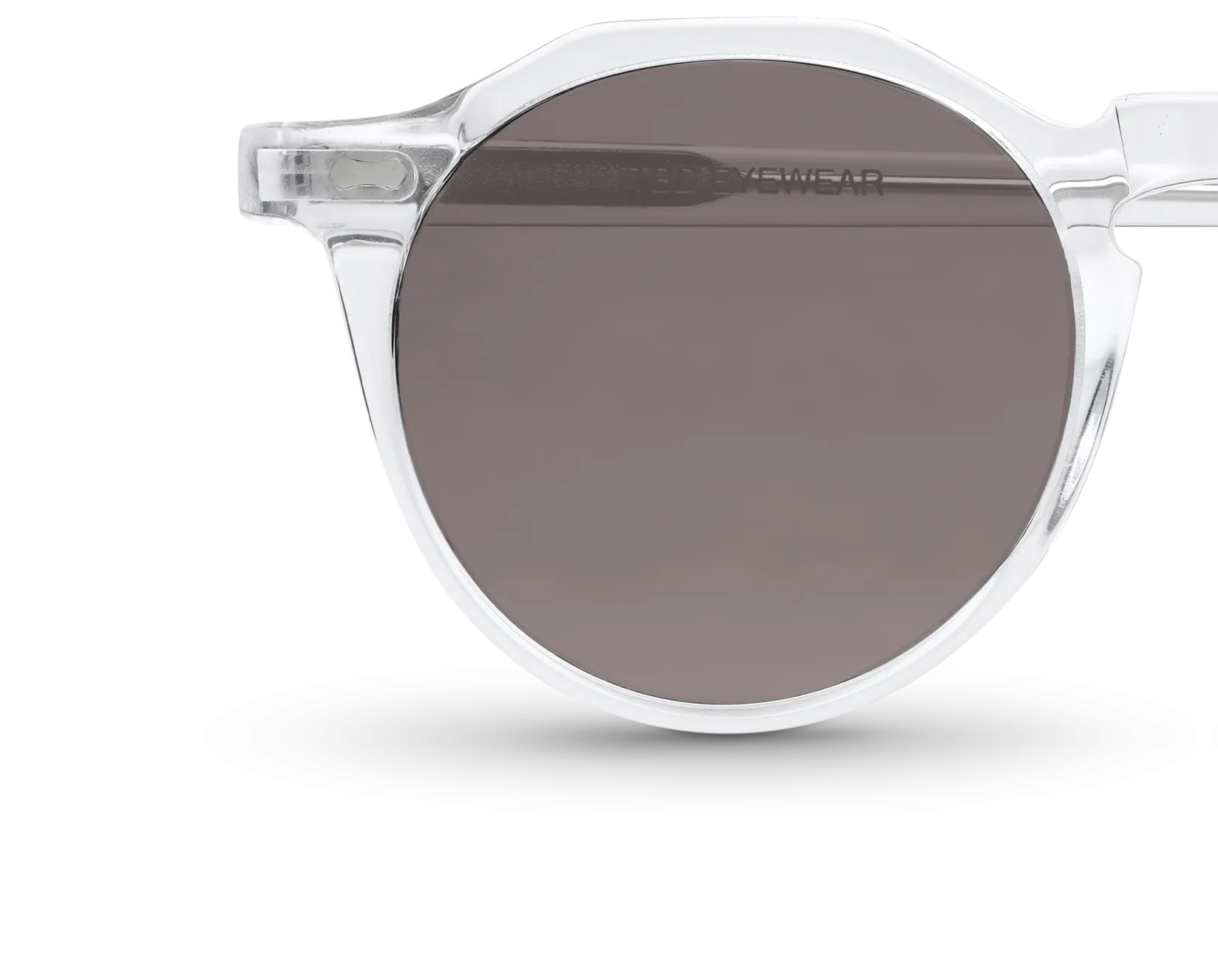 ECO Lapel – Transparent/Grey