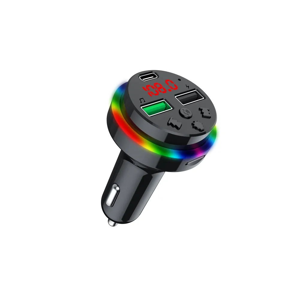 F15 Car Mp3 Player Bluetooth Receiver Hands-free Adapter Dual Usb