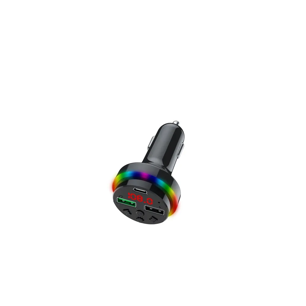 F15 Car Mp3 Player Bluetooth Receiver Hands-free Adapter Dual Usb