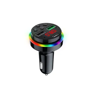 F15 Car Mp3 Player Bluetooth Receiver Hands-free Adapter Dual Usb