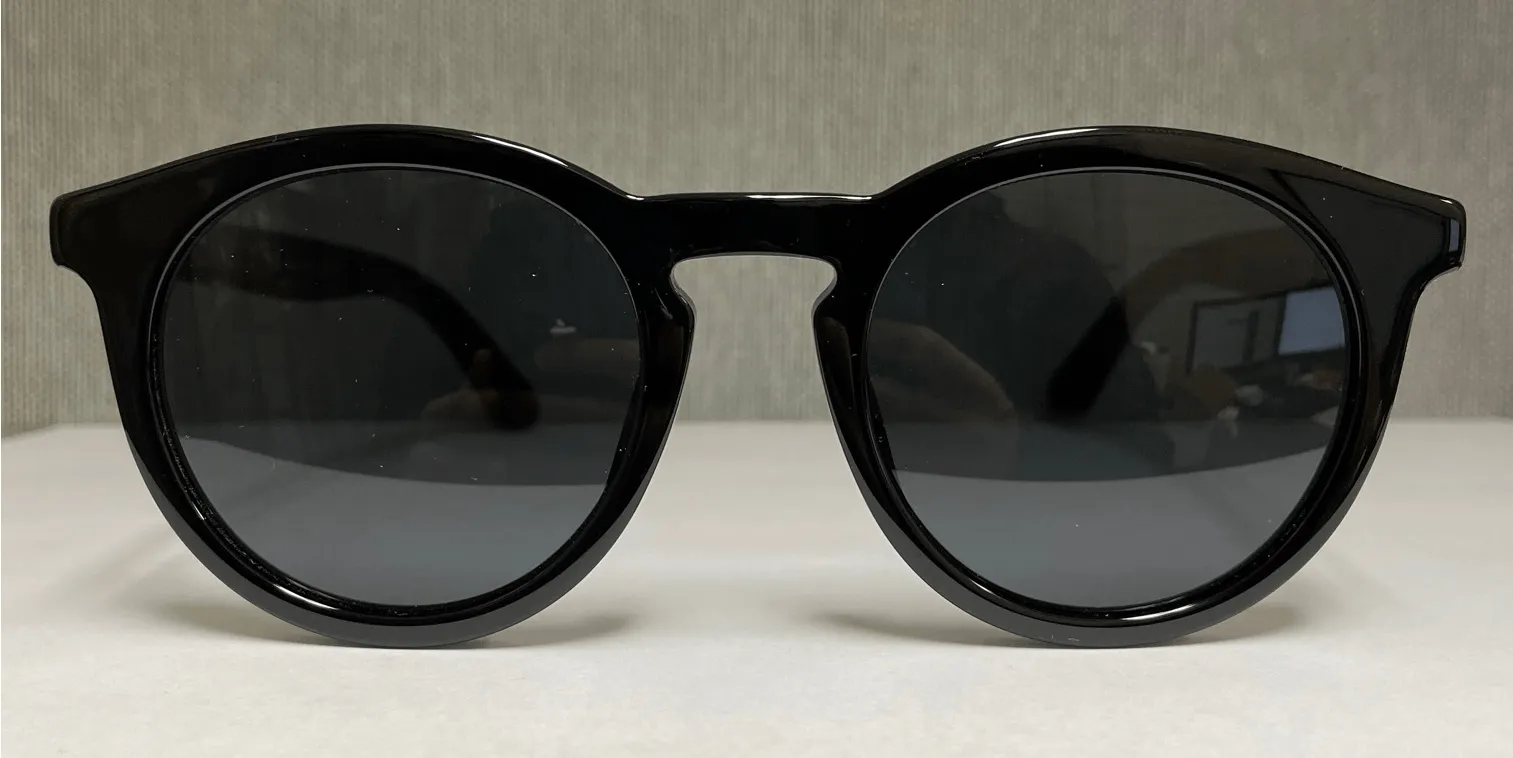 Jimmy Choo ALBERT/G/S 807 Black Round Sunglasses