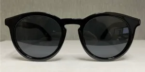 Jimmy Choo ALBERT/G/S 807 Black Round Sunglasses