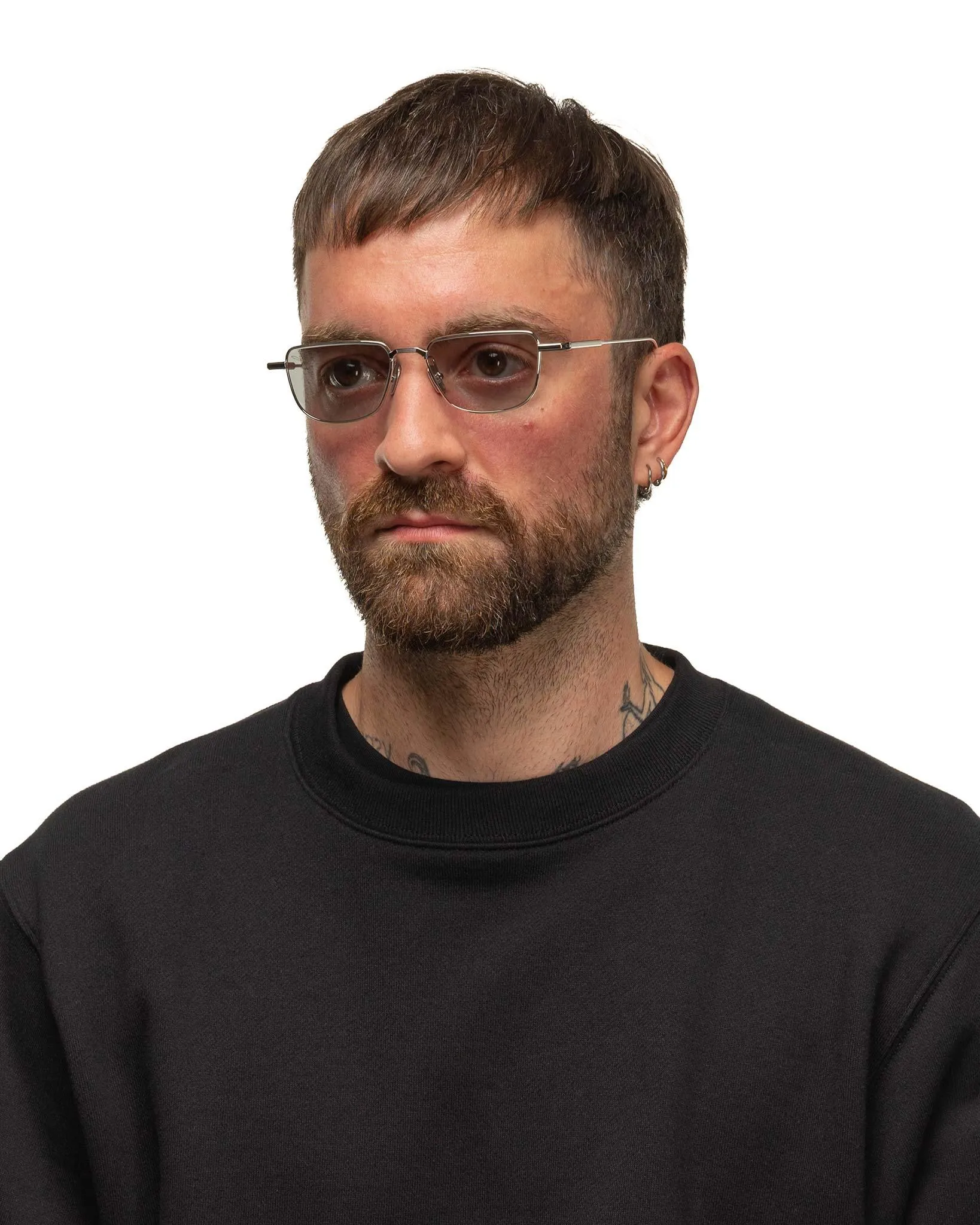 Kepler Sunglasses Silver / GR-56 Light Grey AR Coated