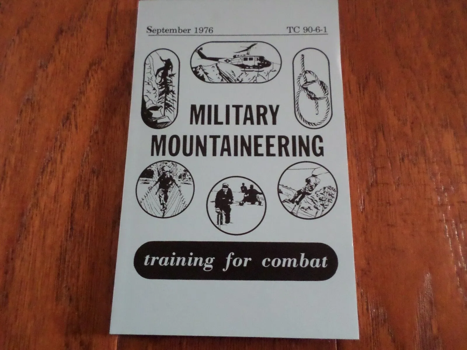 MILITARY MOUNTAINEERING BOOK TRAINING HANDBOOK U.S ARMY COMBAT TRAINING