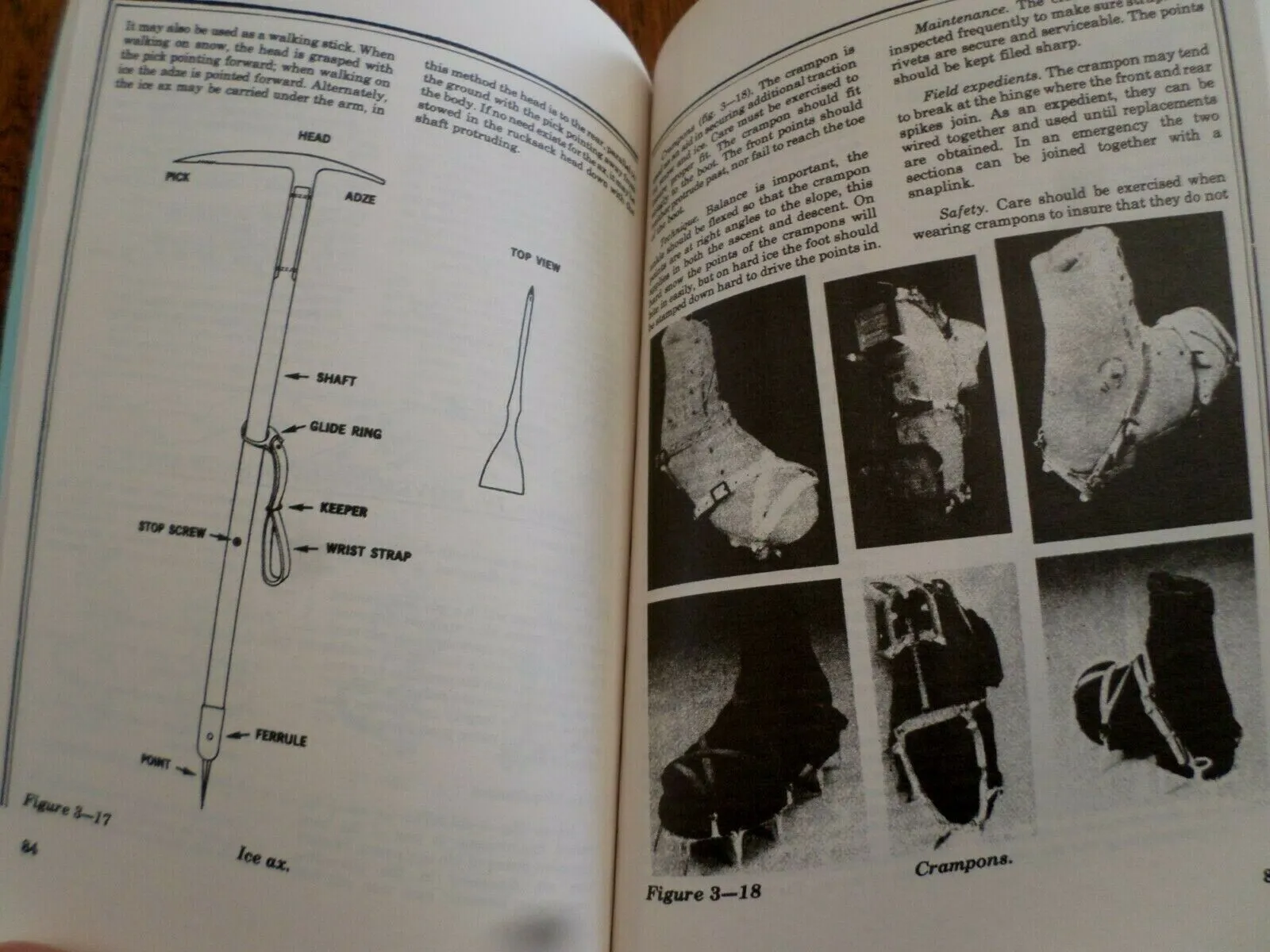 MILITARY MOUNTAINEERING BOOK TRAINING HANDBOOK U.S ARMY COMBAT TRAINING