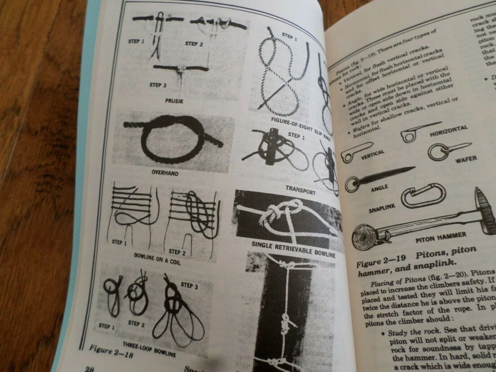 MILITARY MOUNTAINEERING BOOK TRAINING HANDBOOK U.S ARMY COMBAT TRAINING