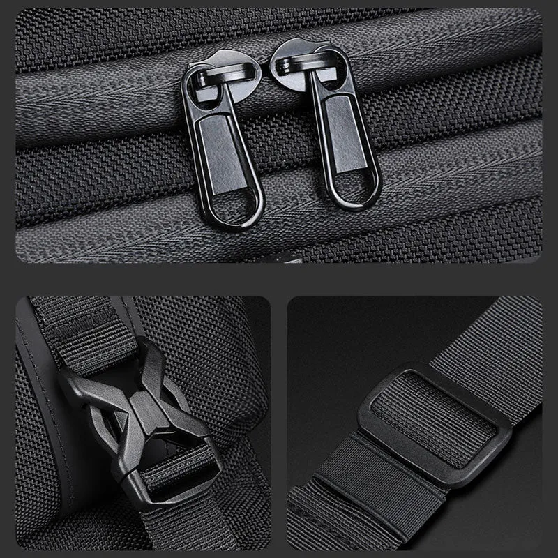 Multifunction Crossbody Bag Waist Pack for Men Multi Pocket Chest Bag