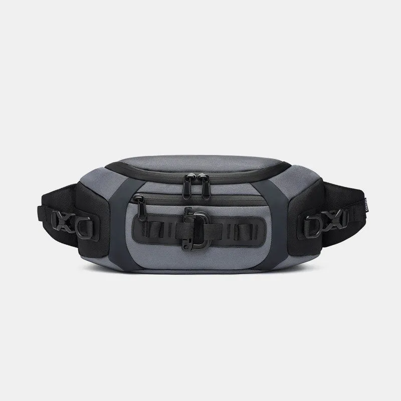 Multifunction Crossbody Bag Waist Pack for Men Multi Pocket Chest Bag