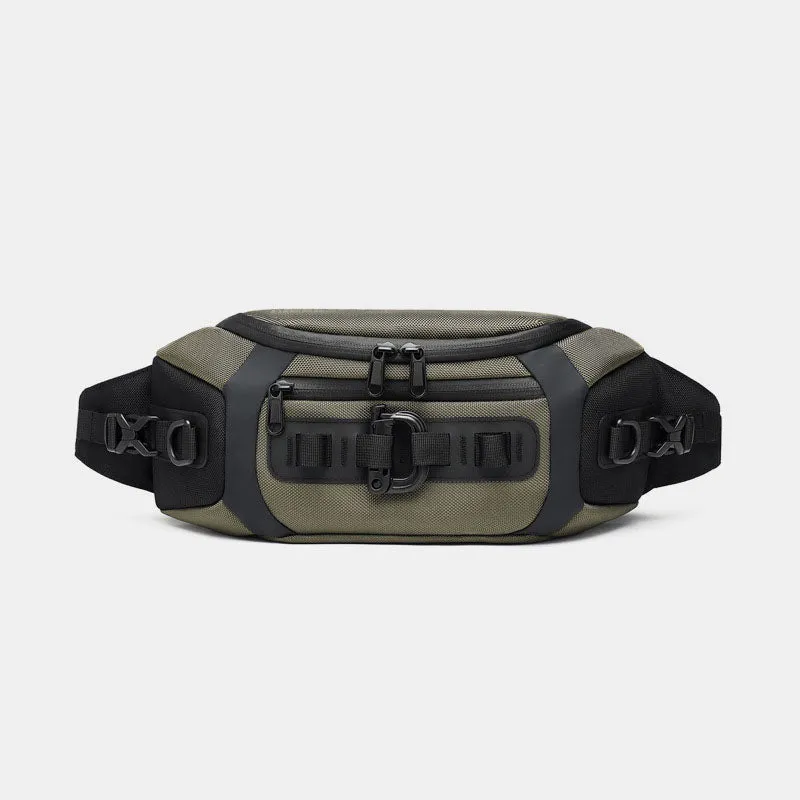 Multifunction Crossbody Bag Waist Pack for Men Multi Pocket Chest Bag