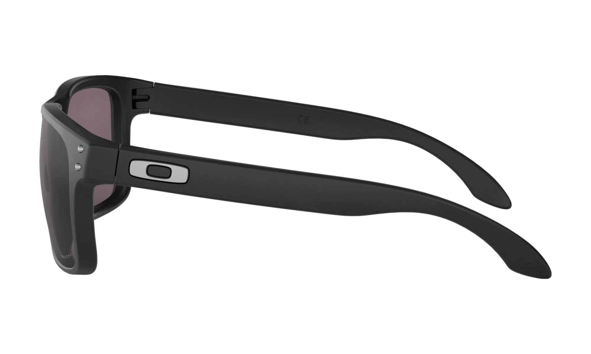Oakley Mens Holbrook Matte Black Frame - Gray Prizm Lens - Non Polarized Sunglasses