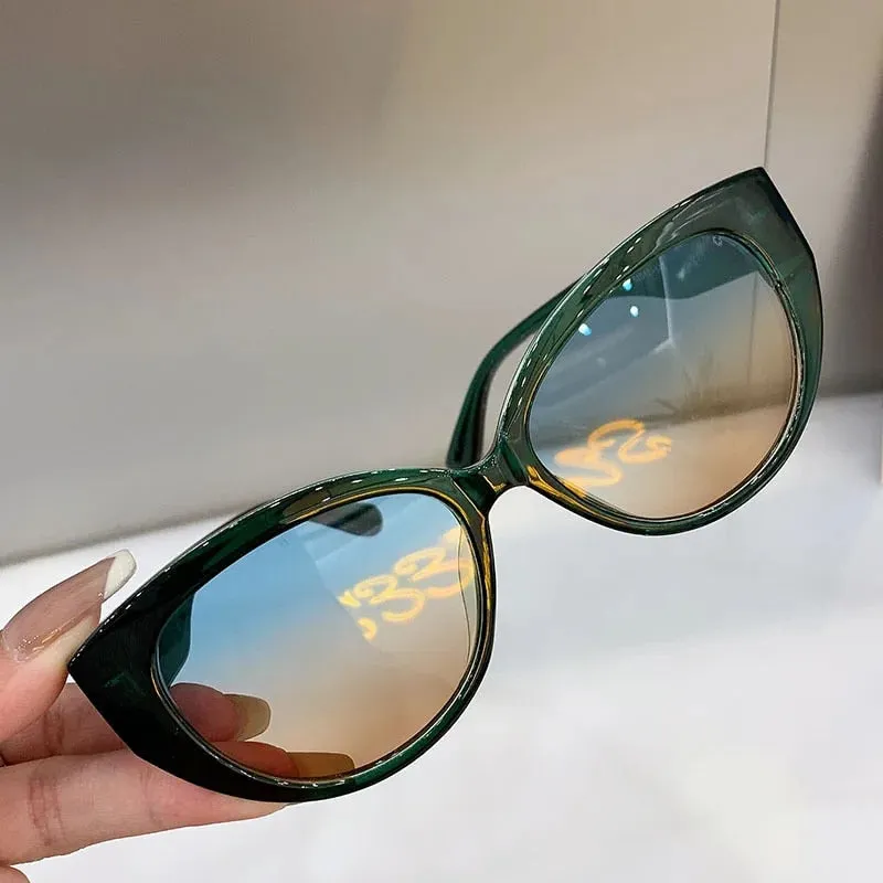 "Philly" Cat Eye Vintage Style Sunglasses