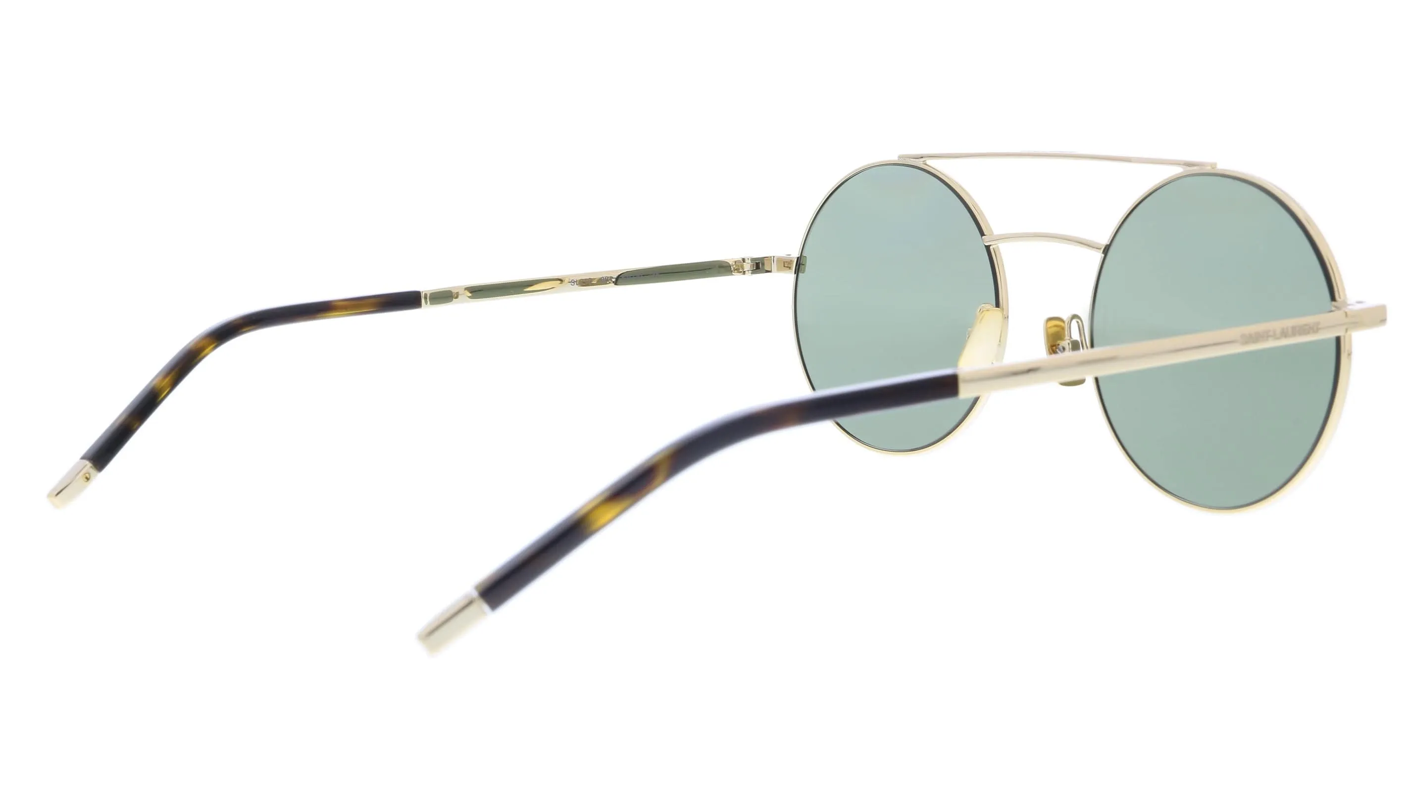 Saint Laurent SL 210-004  Gold  Round Sunglasses