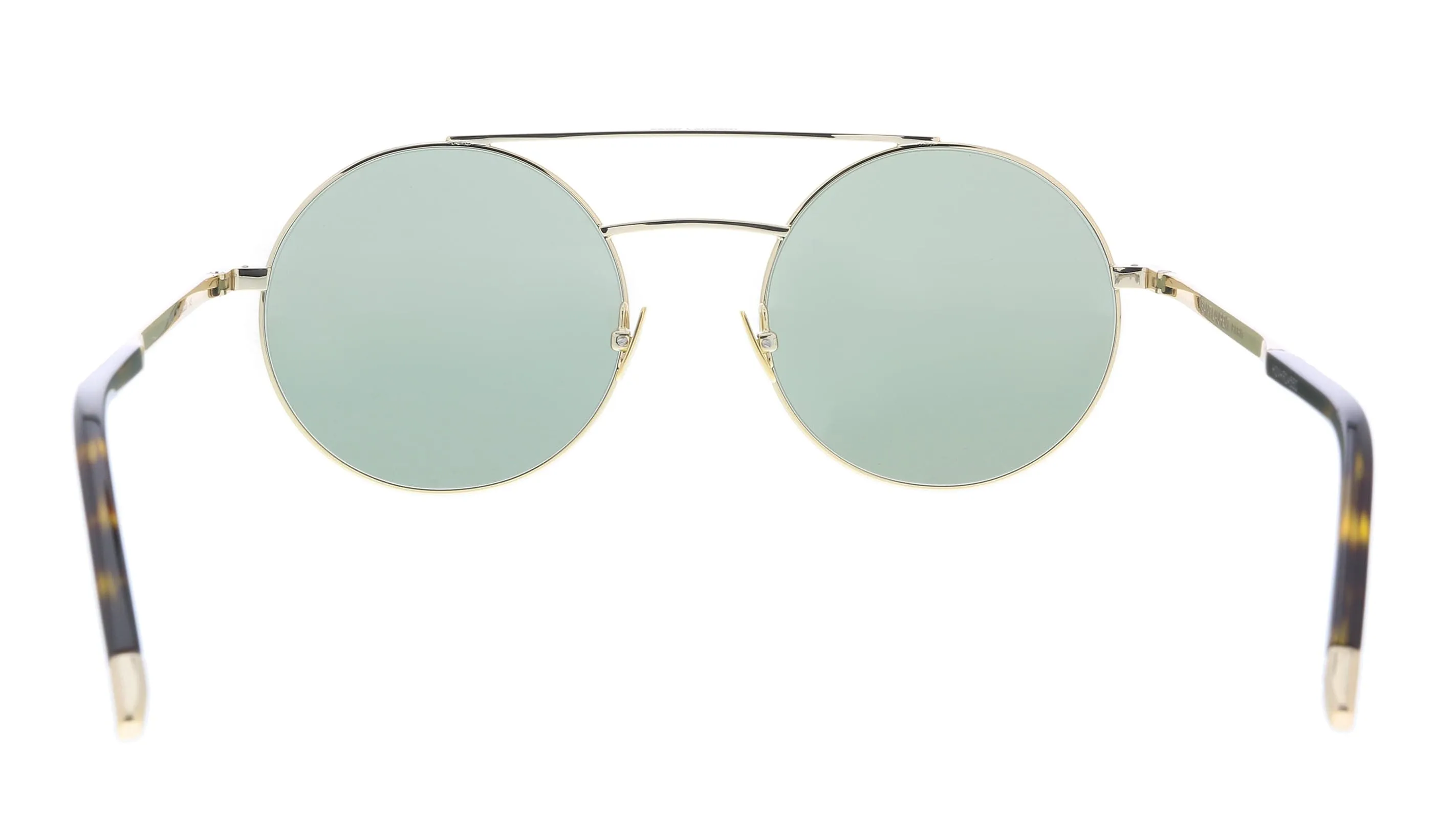 Saint Laurent SL 210-004  Gold  Round Sunglasses