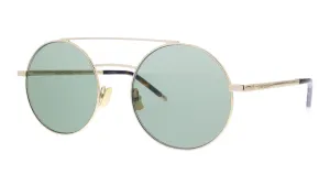 Saint Laurent SL 210-004  Gold  Round Sunglasses