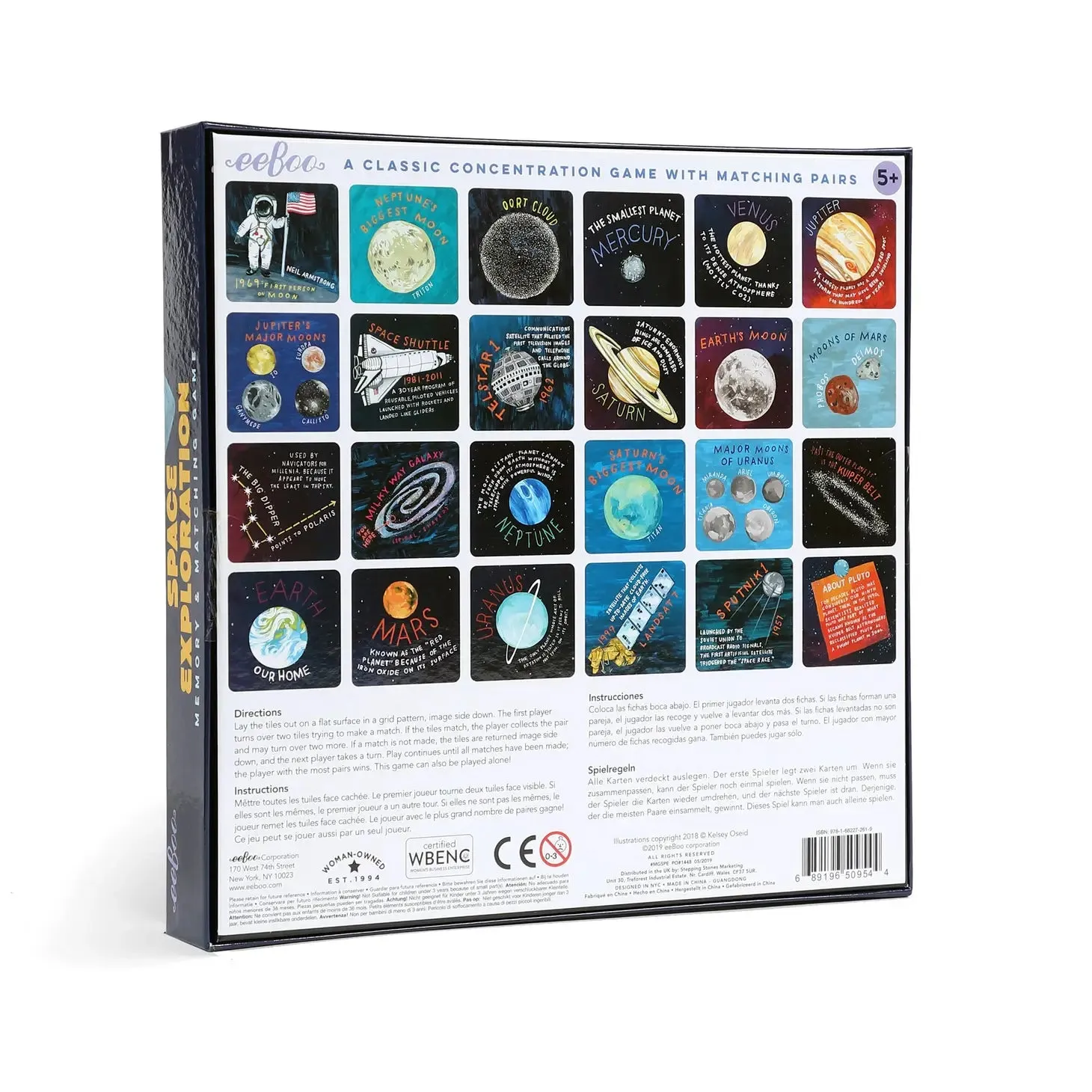 Space Exploration Memory & Matching Game