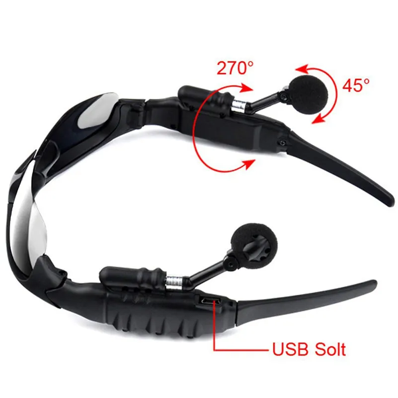 Sports Bluetooth Earphone Polarized Sunglasses