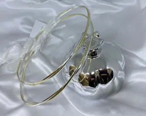 Wedding Crowns (Stefana) - Two Tone Classic Twist