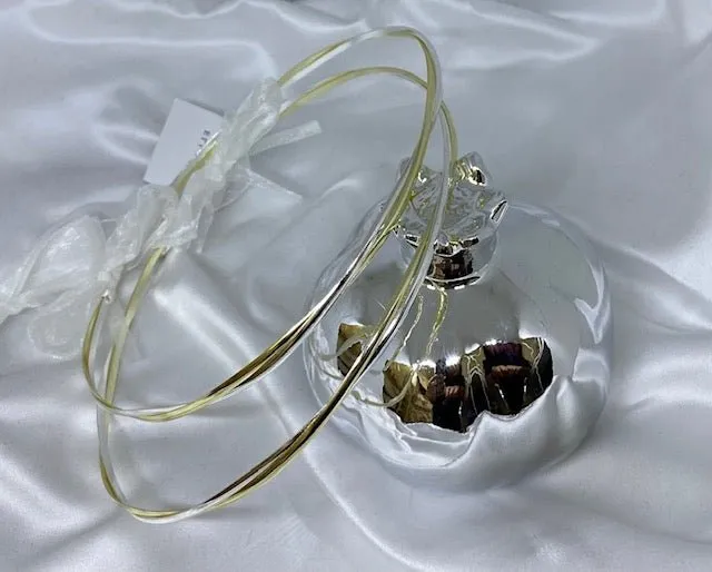 Wedding Crowns (Stefana) - Two Tone Classic Twist