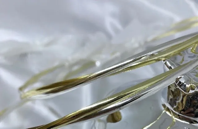 Wedding Crowns (Stefana) - Two Tone Classic Twist